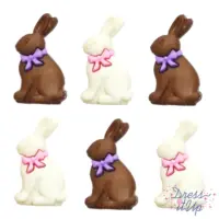 Jesse James Dress It Up Buttons - Chocolate Bunnies