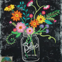 Dimensions Printed Embroidery Kit - Believe in Your Dreams
