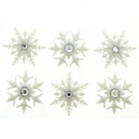 Jesse James Dress It Up Buttons - Fancy Snowflakes