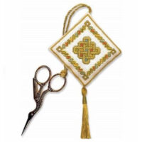 Celtic Knot Scissor Keep from Textile Heritage