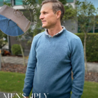 Crucci Men's 4ply Sweater Leaflet 2210