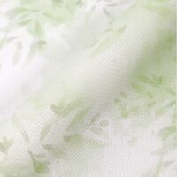 DMC - Printed Aida 14ct Green Leaves