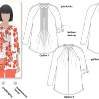 Style Arc Faith Woven Top (sizes 18 to 30)