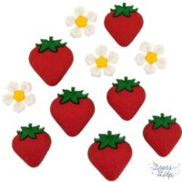 Jesse James Dress It Up Buttons - Fresh Strawberries