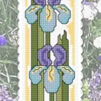 Irises- Inspiration Bookmark