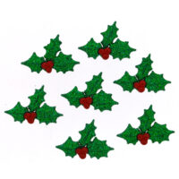Jesse James Dress It Up Buttons - Holly Jolly Christmas