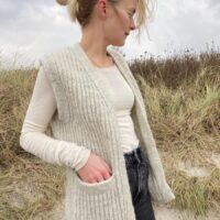 Petite Knit November Vest