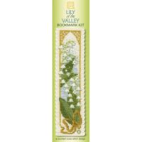 Lily of the Valley Bookmark Cross Stitch Kit from Textile Heritage