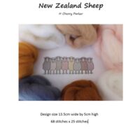 New Zealand Sheep Cross Stitch Pattern