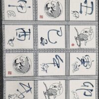 Chinese Zodiac Signs Panel