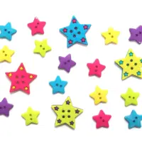 Jesse James Dress It Up Buttons - Shooting Stars