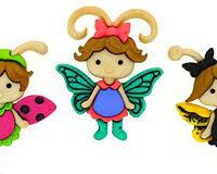 Jesse James Dress It Up Buttons - Flutter Bugs