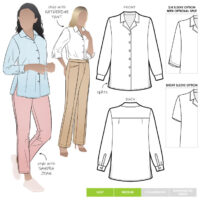 Style Arc Jane Over-shirt (sizes 18 to 30)