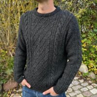 Petite Knit Moby Sweater Man