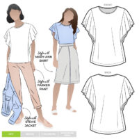Style Arc Posie Knit Top Pattern (sizes 04 to 16)