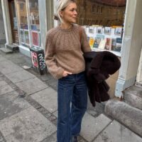 Petite Knit Sunday Sweater