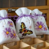 Vervaco DIY Kits - Aster & Butterfly Bags