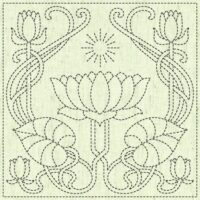 Sashiko Cloth - Serenity
