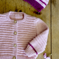 Lisa F Design Leaflet Bc110 - Riven Cardi and Hat