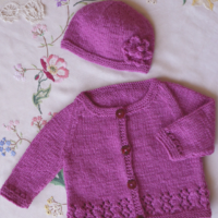 Lisa F Design Leaflet Bc66 - Harriet Cardi & Hat