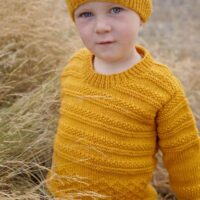 Lisa F Design Leaflet LF40 - Goldie Sweater and Hat