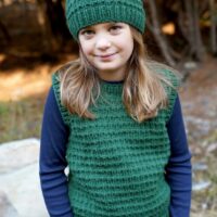 Lisa F Design Leaflet LF59 - Keeley Vest and Hat