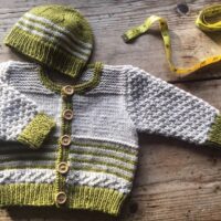 Lisa F Design Leaflet Bc70 - Eden Cardi and Beanie