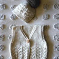 Lisa F Design Leaflet Bc107 - Piper Vest and Hat